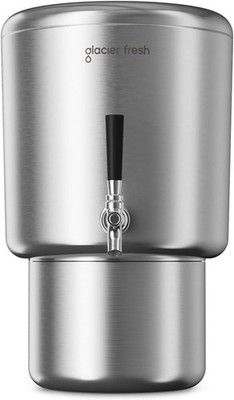 GLACIER FRESH 2.25G Stainless Steel Countertop Gravity Water Filtration System