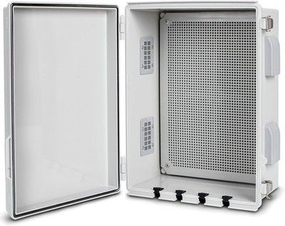 ANIMACYN Electrical Junction Box, Ventilated Design, Cable Grommets
