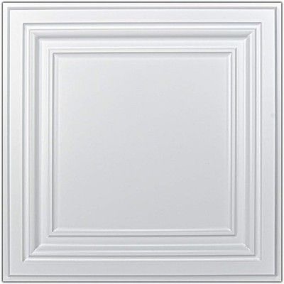 Art3d Drop Ceiling Tiles 24x48in Argent Silver 12 Pack