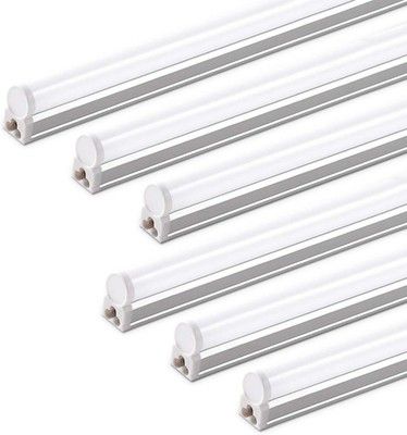 Barrina (6 Pack LED T5 Integrated Single Fixture, 4FT, 2200lm
