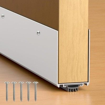 Heneymo Aluminum Door Draft Stopper, 1-3/4 x 36 Weather Stripping Seal with