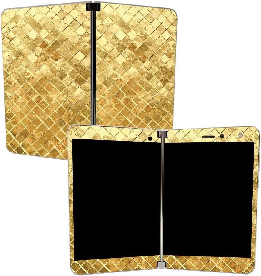 Mighty Skins Skin for Microsoft Surface Duo - Gold Tiles