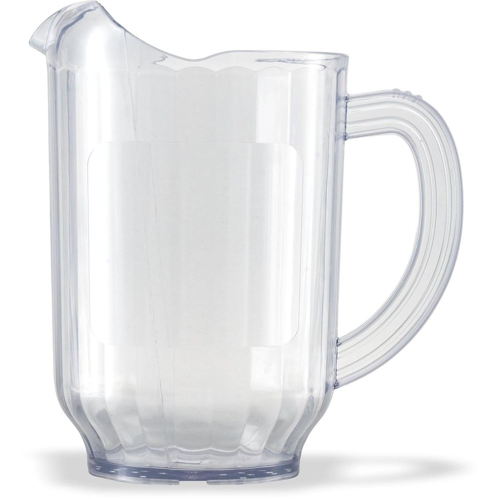 Carlisle Versapour 60oz Clear Plastic Tall Pitcher Restaurant Catering Kitchen