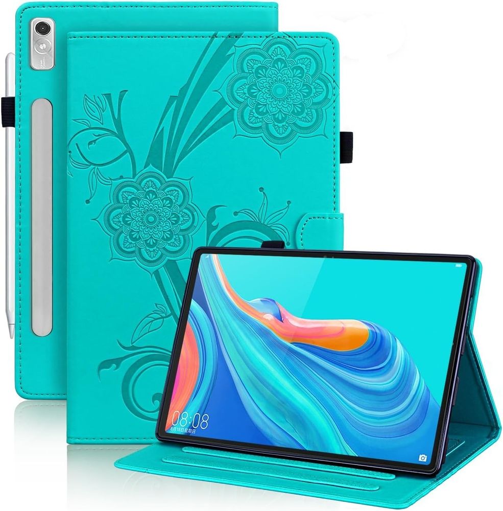 Katzone Case Lenovo Tab P11 Pro 2nd Gen 11.2 TB-138FC TB-132FU Turquoise