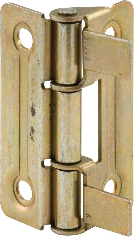 Prime-Line N 6936 Bi-Fold Door Hinges Brass Plated 1 Pair