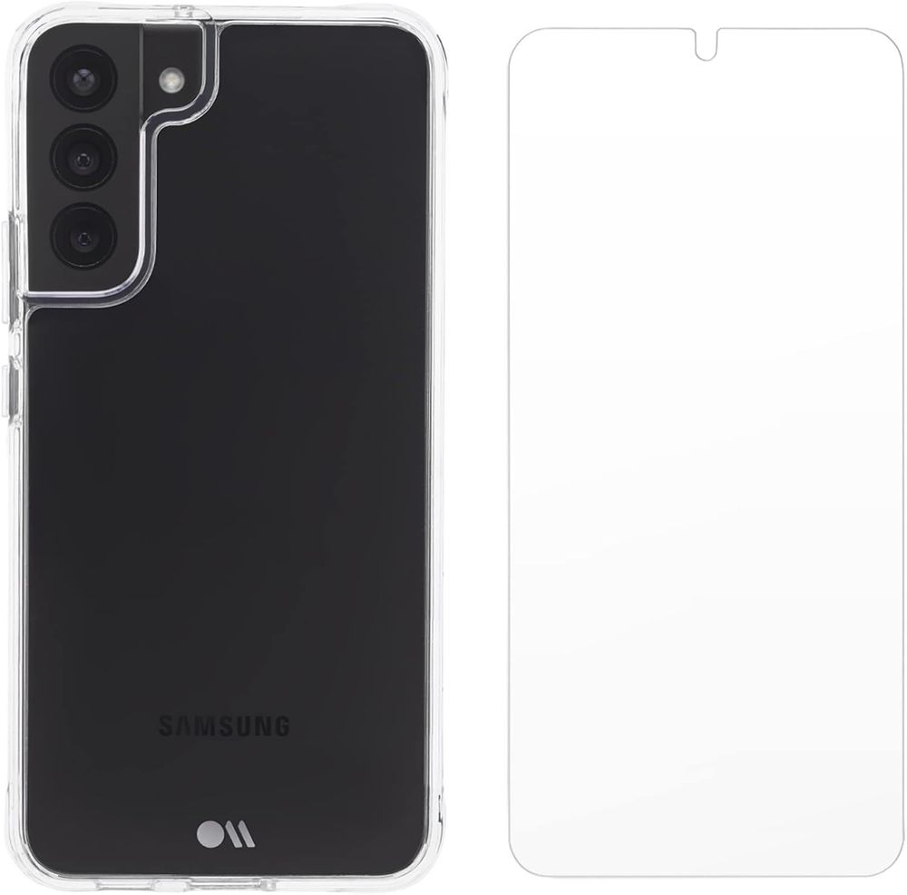Pelican Samsung Galaxy S22 Case w/ Screen Protector 10FT Drop Clear