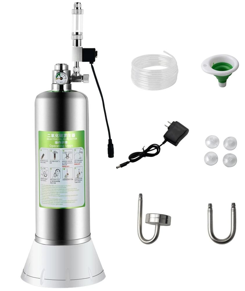 ZRDR Co2 Generator System Carbon Dioxide 2l With Pressure Gauge