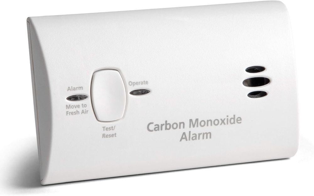 Kidde Carbon Monoxide Detector AA Battery Portable Travel Home 85dB 3rd Edition