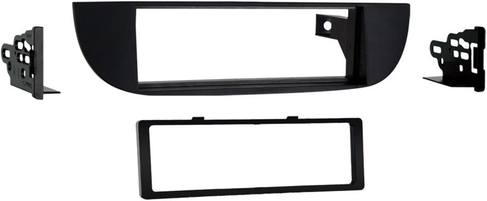 Metra 99-6515B Single DIN Dash Kit for 2012-Up Fiat 500 Black