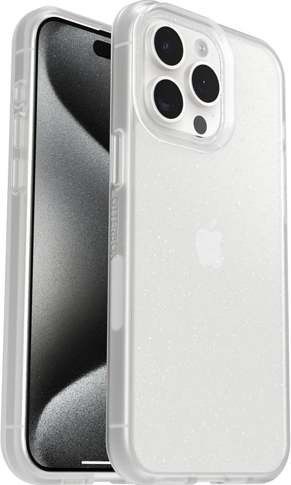 OtterBox Prefix Case iPhone 15 Pro Max Stardust Clear Glitter Slim