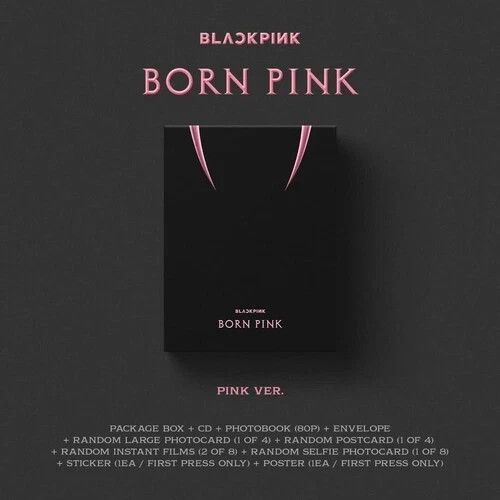 BLACKPINK BORN PINK CD Boxset Version A Pink New
