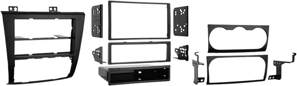 Metra 99-7423 Single/Double DIN Dash Install Kit for 2007 Nissan Altima Black