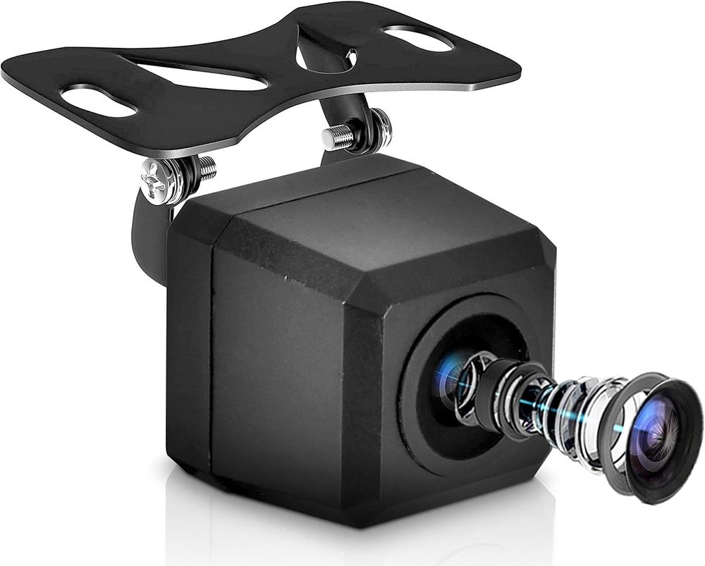 Pyle Universal Mount Front Rear Camera - Marine Grade Waterproof Built-in
