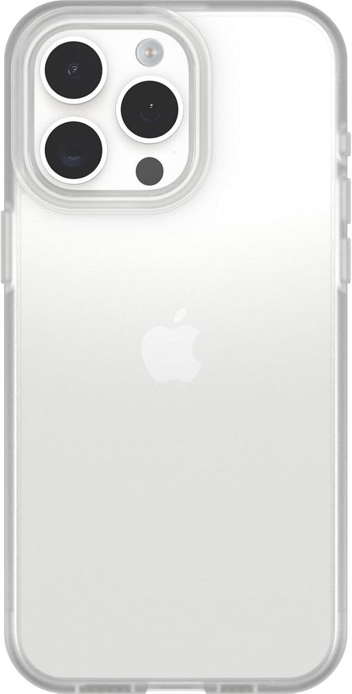 OtterBox iPhone 15 Pro Max Prefix Case Clear Ultra Thin Raised Edge