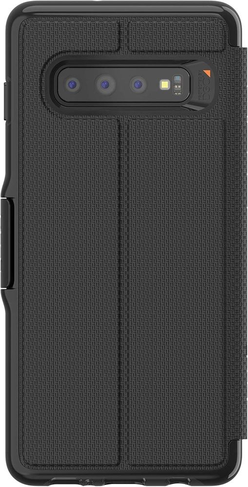 ZAGG Gear4 Oxford Folio Case Samsung Galaxy S10 Plus D3O Black