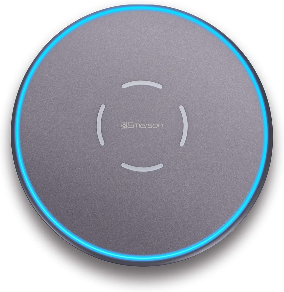 Emerson Wireless 10W Fast Charger Compatible with iPhone Xs MAX/XR/XS/X/8/8