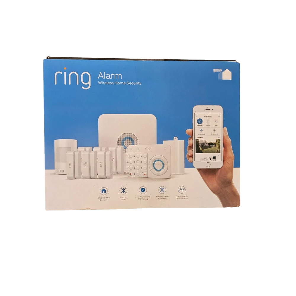 Ring Alarm Wireless Security Kit Home System - 10 Piece