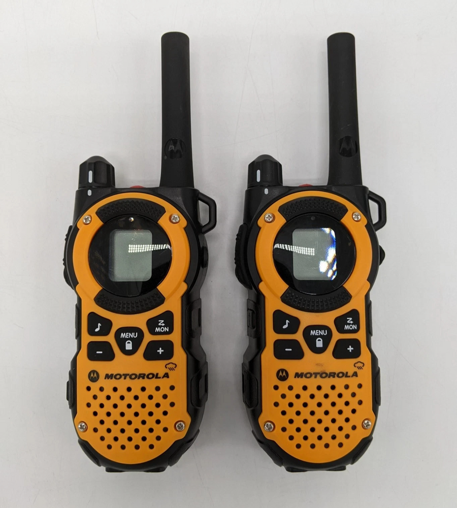 Motorola Talkabout MT351R 2-Pack 35-Mile Weatherproof Two Way Radios Yellow