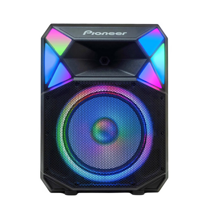 Pioneer PSX615 700W 15” Party Speaker Auracast RGB LED Wireless Mic & Stand