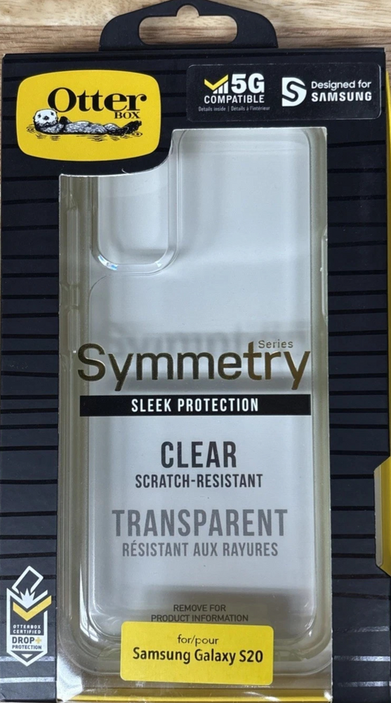OtterBox Symmetry Series Case for Samsung Galaxy S20 & S20 5G - Clear