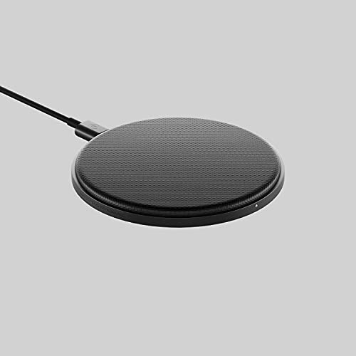 MASTER & DYNAMIC MC100 Charging Pad, Perfect Earbuds Base Station Gunmetal Aluminum/Black