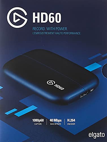 Corsair Elgato Game Capture HD, Xbox and PlayStation High Definition Game Recorder for Mac and PC