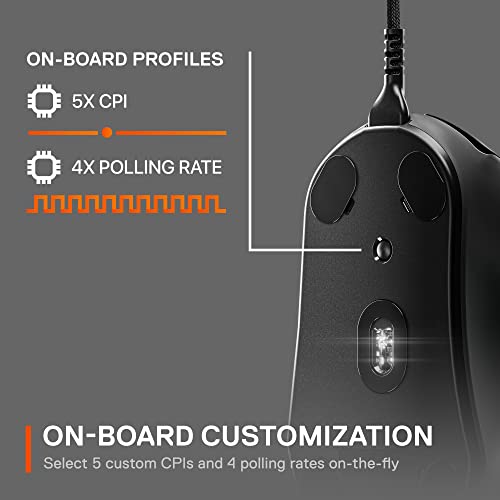SteelSeries Esports Gaming Mouse – PC/Mac