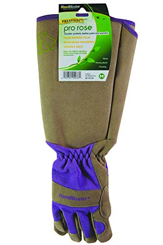 MAGID Extra-Long Thornproof Pruning and Gardening Gloves for Men, 1 Pair, Size 9/L with Forearm Protection