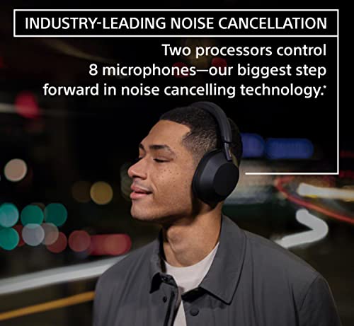 Sony WH-1000XM5 Wireless Industry Leading Headphones with Auto Noise Canceling Optimizer, Crystal Clear Hands-Free Calling, and Alexa Voice Control