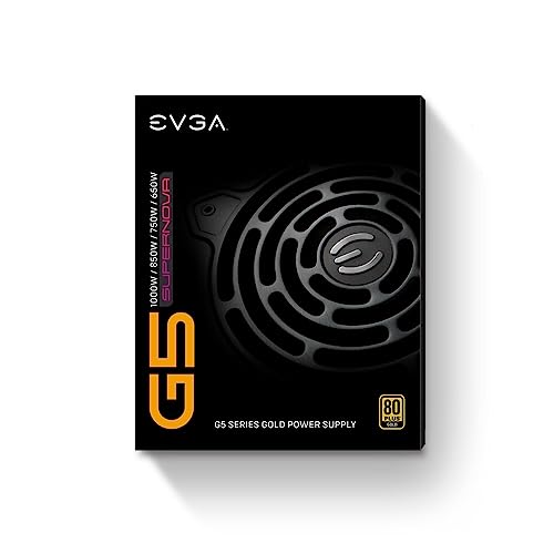 EVGA SuperNOVA Fully Modular, Eco Mode, Includes Power ON Self Tester, Compact Size, Power Supply