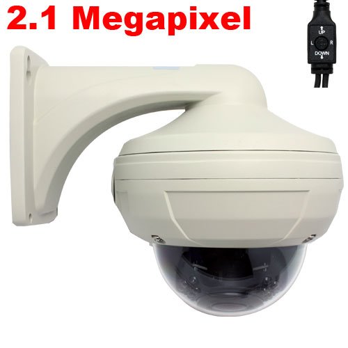 GW Security Inc 8CHH3 8 Channel HD-SDI DVR with 8 x 2.1 Megapixel 1080P Vari-Focal 2.8 to 12mm Manual Zoom Lens High Definition Camera System (White/Black)