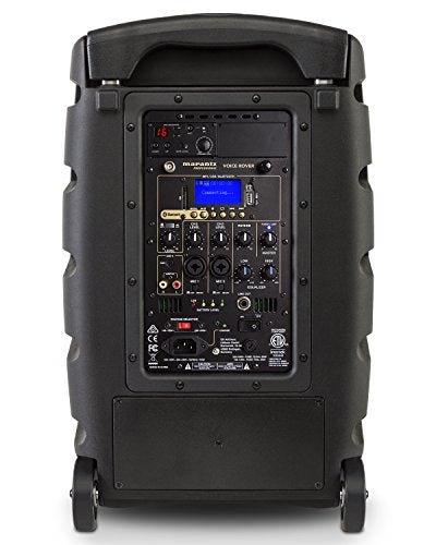 Marantz Professional Voice Rover | 10" Portable AC/Battery-Powered PA System with Bluetooth and UHF Wireless Mic