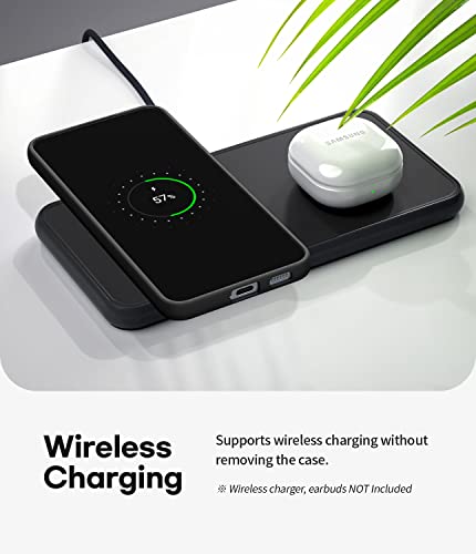 GOOSPERY Liquid Silicone Case for Galaxy S22 (6.1 inches) Silky-Soft Touch Full Body Protection Shockproof Cover Case with Soft Microfiber Lining S22-SLC