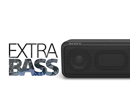 Sony SRSXB3/BLK Portable Wireless Speaker with Bluetooth (Black)