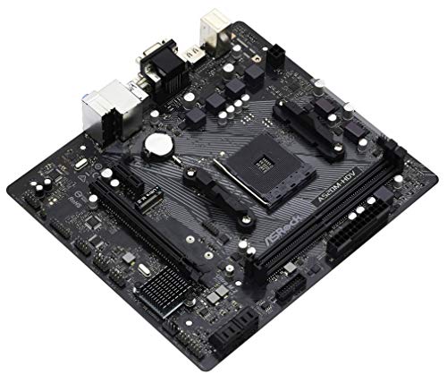 ASRock A520M-HDV Supports AMD AM4 Socket Ryzen™ 3000, 4000 G-Series and 5000 and 5000 G-Series Desktop Processors Motherboard