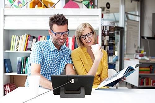 CTA Digital: Anti-Theft Case with Built-in Stand with Foam Insert for iPad Gen