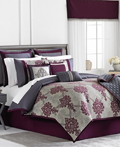 ALYSSA 22 Piece Queen Comforter Set Bedding
