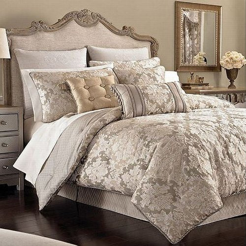 Croscill Home Ava Euro Pillow Sham Linen