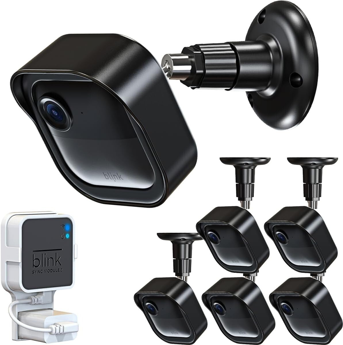 AllNew Blink Outdoor Camera Wall Mount 360 Adjustable Mount Weather Proo