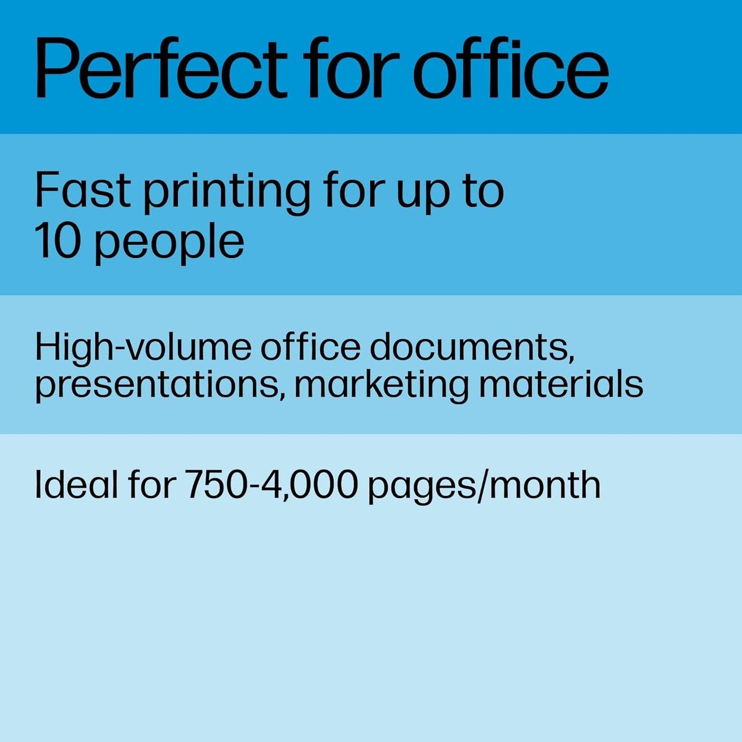 HP LaserJet Pro 4001ne Printer – Fast Mono, Ethernet/USB, Small Teams