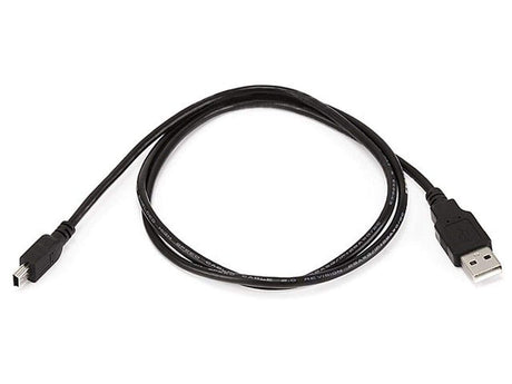 USB 28AWG Monoprice 3Feet A to miniB 5pin 28 Cable Black