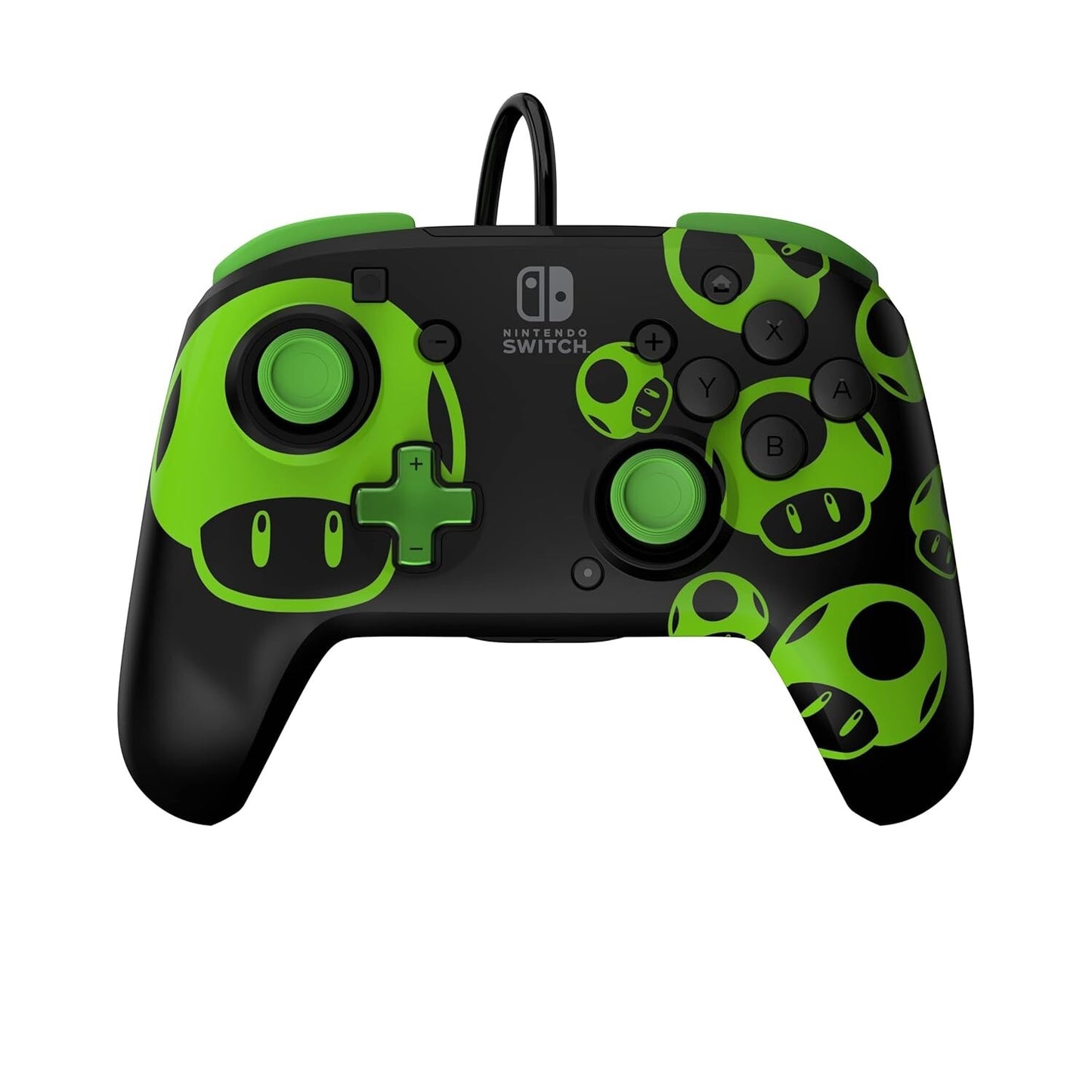 Enhanced Wired Power Nintendo Switch Pro Controller Programmable Buttons Glows