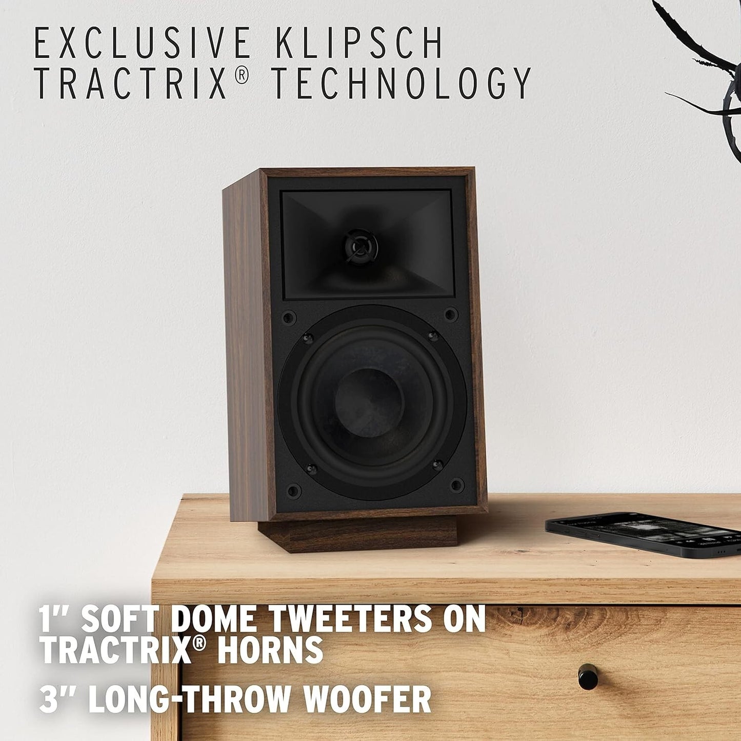 Klipsch ProMedia Heritage 21 Multimedia Desktop Computer Speaker 8 w Subwoofer