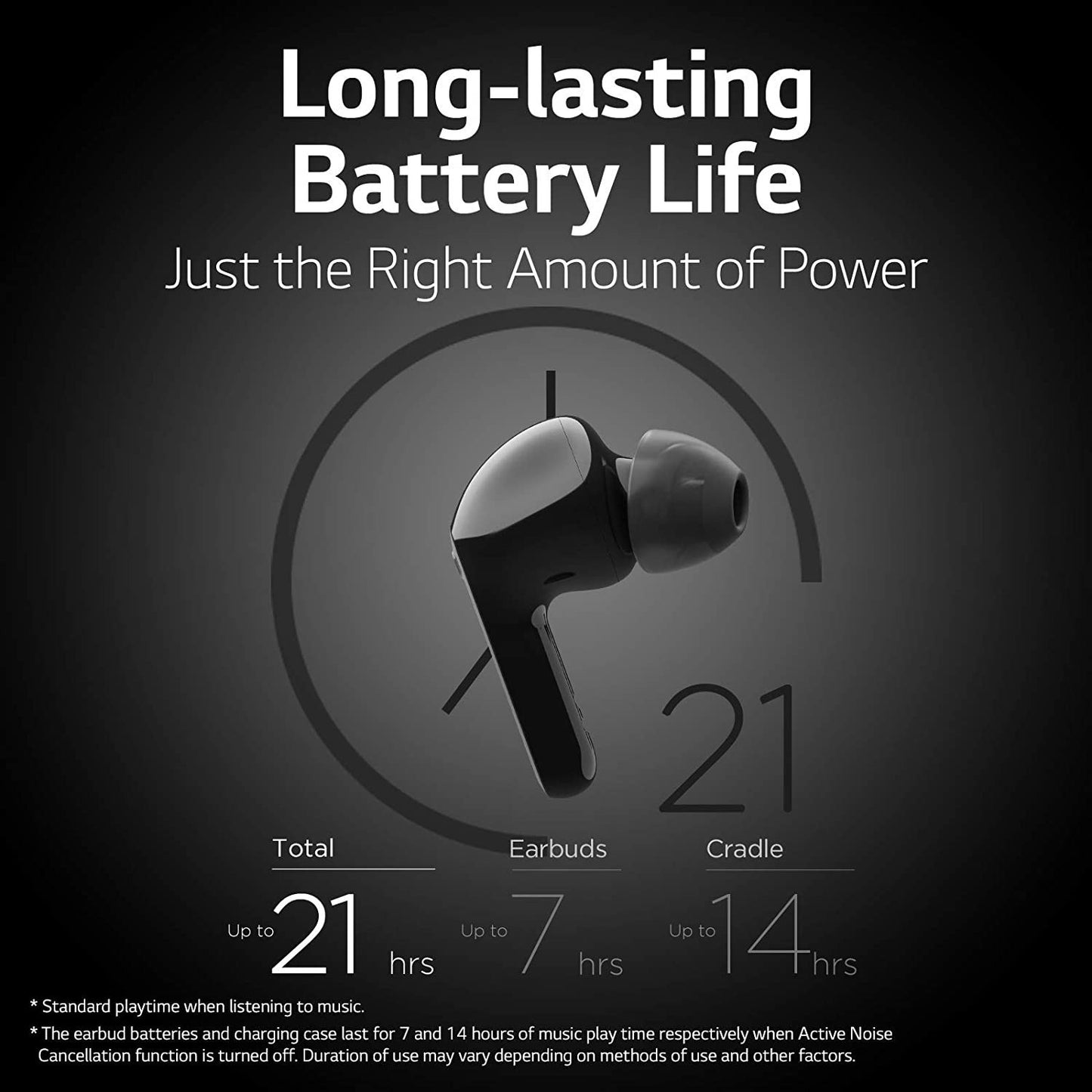 TONE FN7 LG Free Active Noise Cancelling True Wireless Bluetooth Earbuds