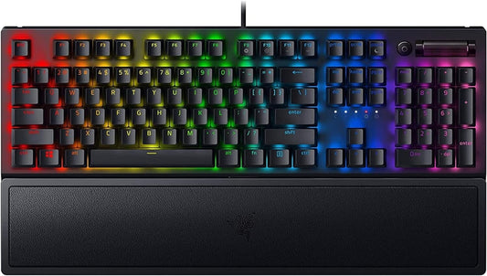 Razer BlackWidow Chroma V2 Mechanical Green Switch Gaming Keyboard Black