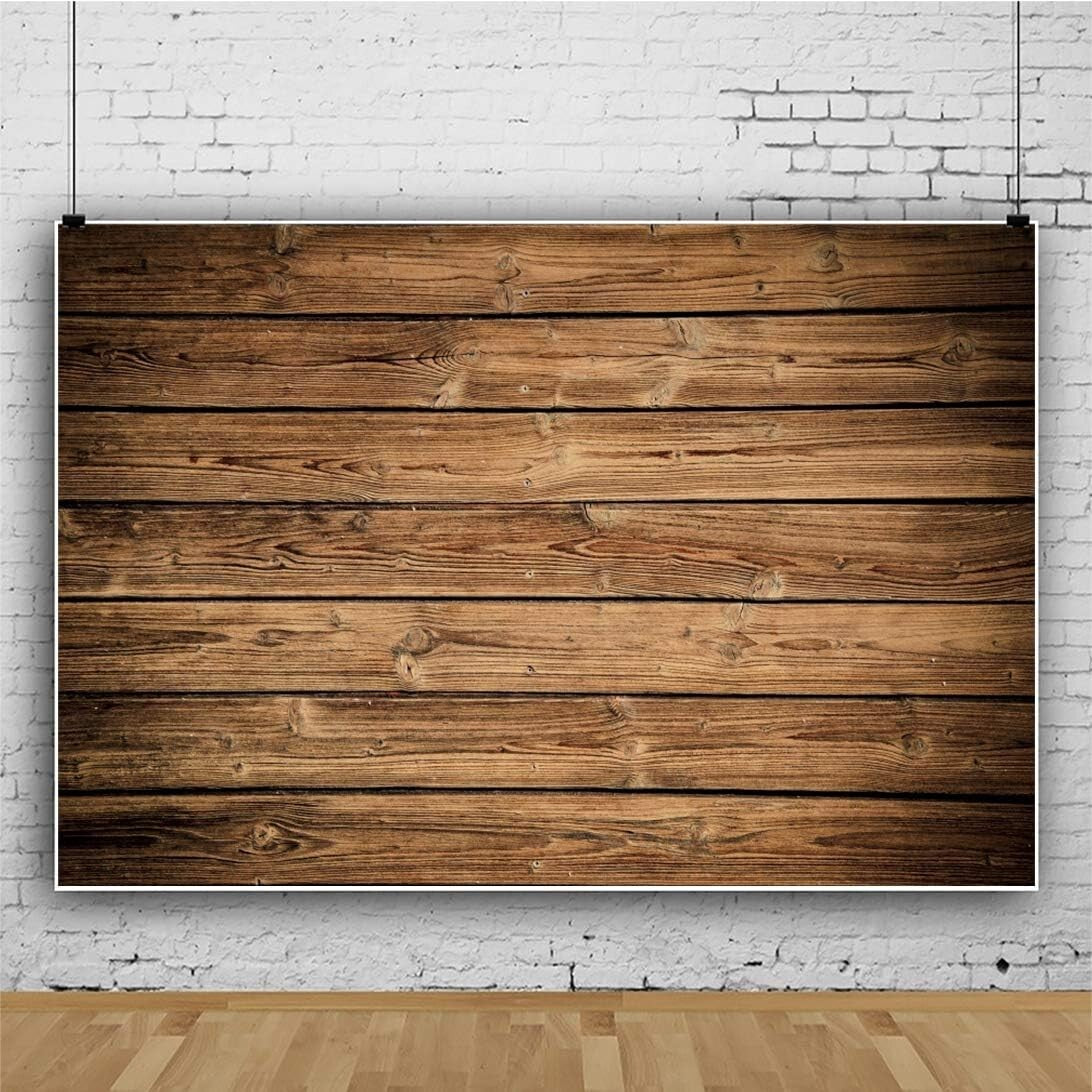 OFILA Wooden Backdrops 7x5ft Wood Backdrop Photography Background Wood Backdrop