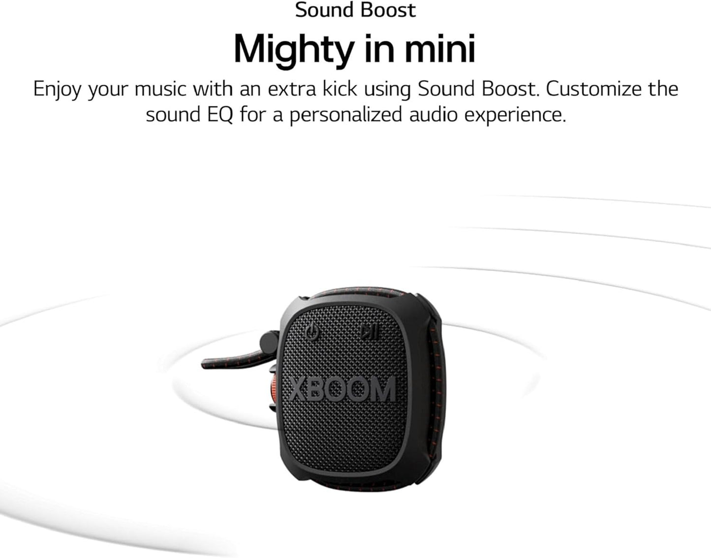 LG XG2T XBOOM Go Bluetooth Speaker Rugged IP67 10Hr Battery Sound Boost