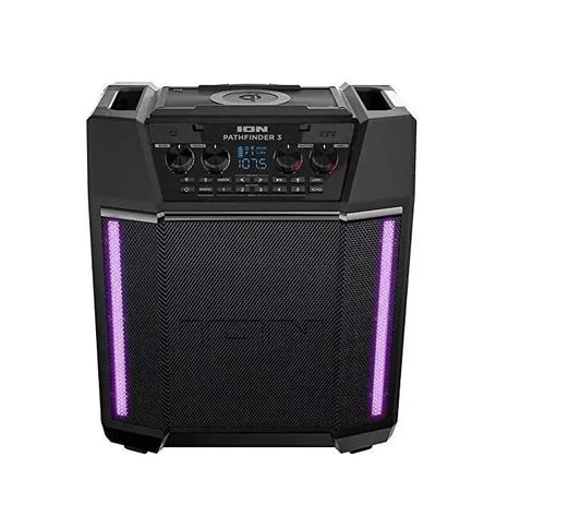 ION 120 Pathfinder 3 Bluetooth Portable Speaker w Wireless Qi Charging Watts