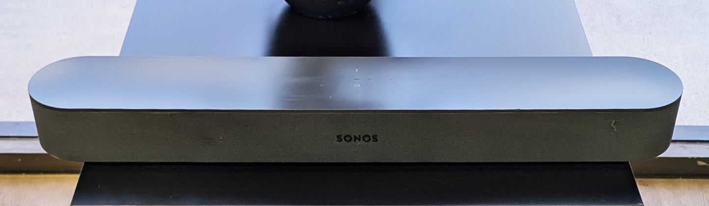 Sonos Beam Smart Soundbar Black Wireless Alexa BuiltIn TV Home Theater
