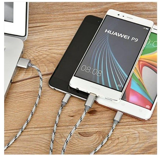 Bolatus 3-in-1 Multi Charging Cable for Cell Phones and Tablets